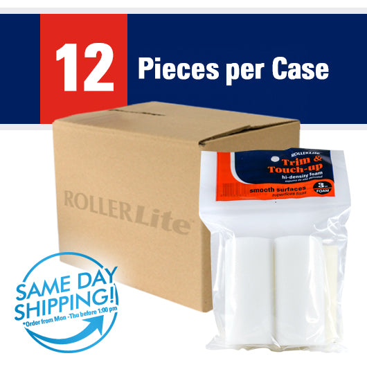 Trim & Touch-Up™ - 3" - Mini Rollers (2-Pack) - Hi-Density Foam