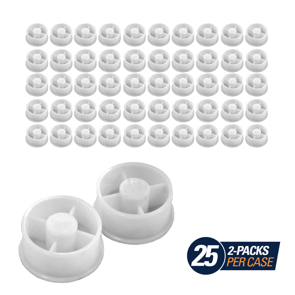 Plastic End Caps (2-Pack)