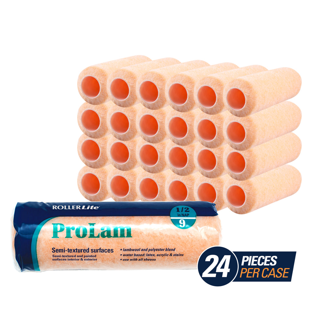 ProLam™ - 9" x 1/2" - Standard Roller Cover - Lambswool, Polyester and Acrylic Blend